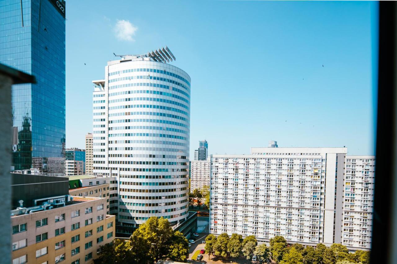 Bright 14Th Floor Central Home With Balcony & Views Варшава Экстерьер фото